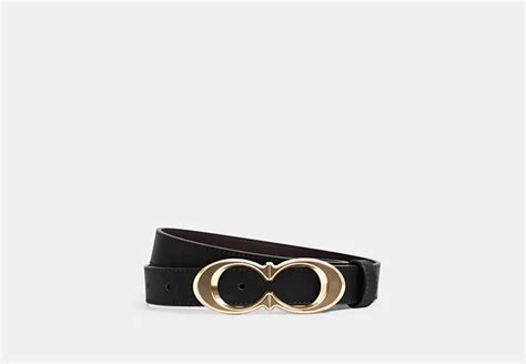 Signature Buckle Belt, 25 Mm 